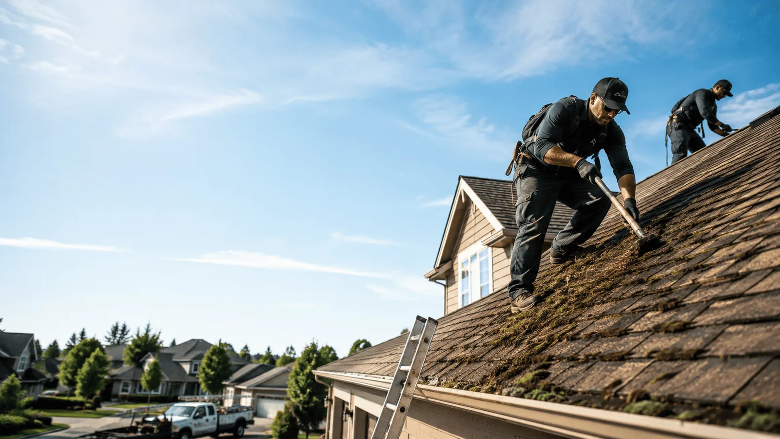 Roof Moss Removal in Joaquin, TX near me